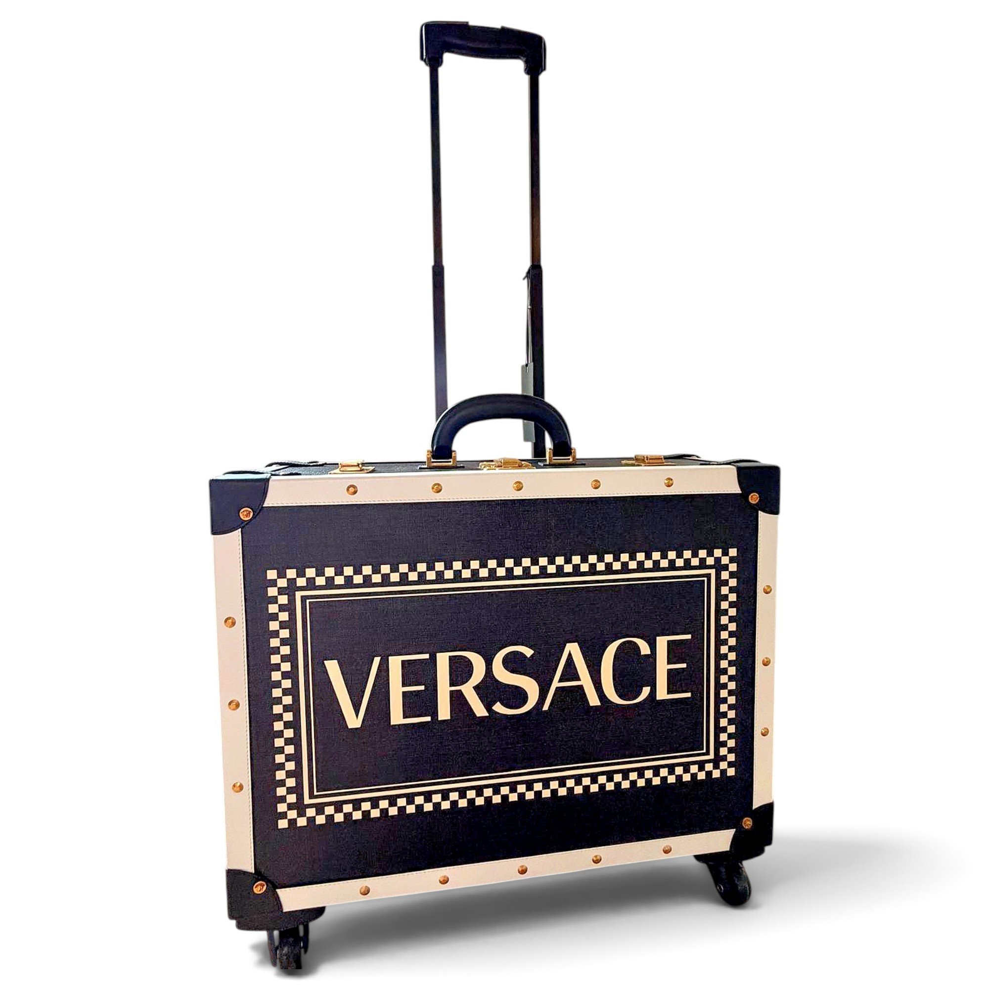 Leather travel bag