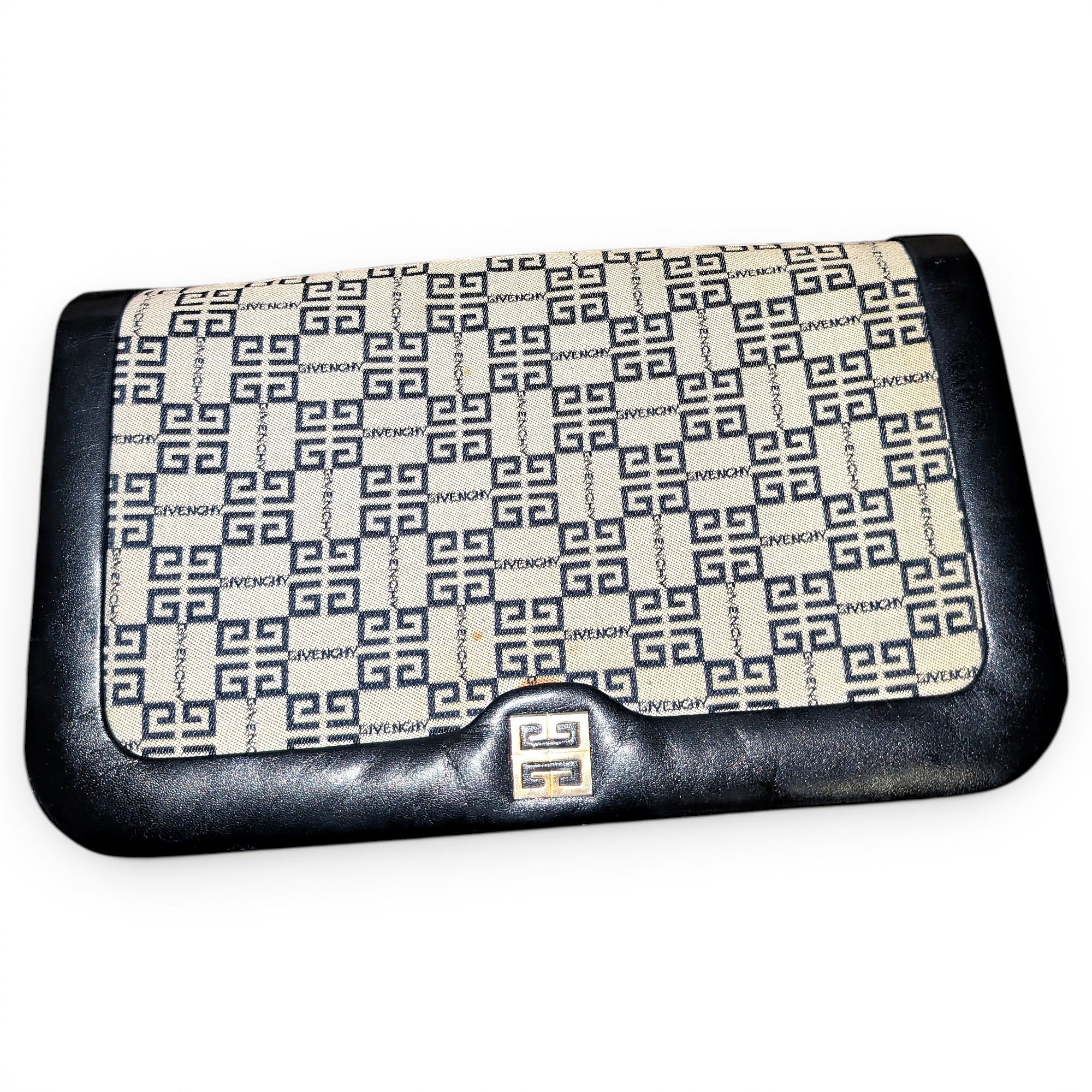 Givenchy Obsedia leather clutch bag