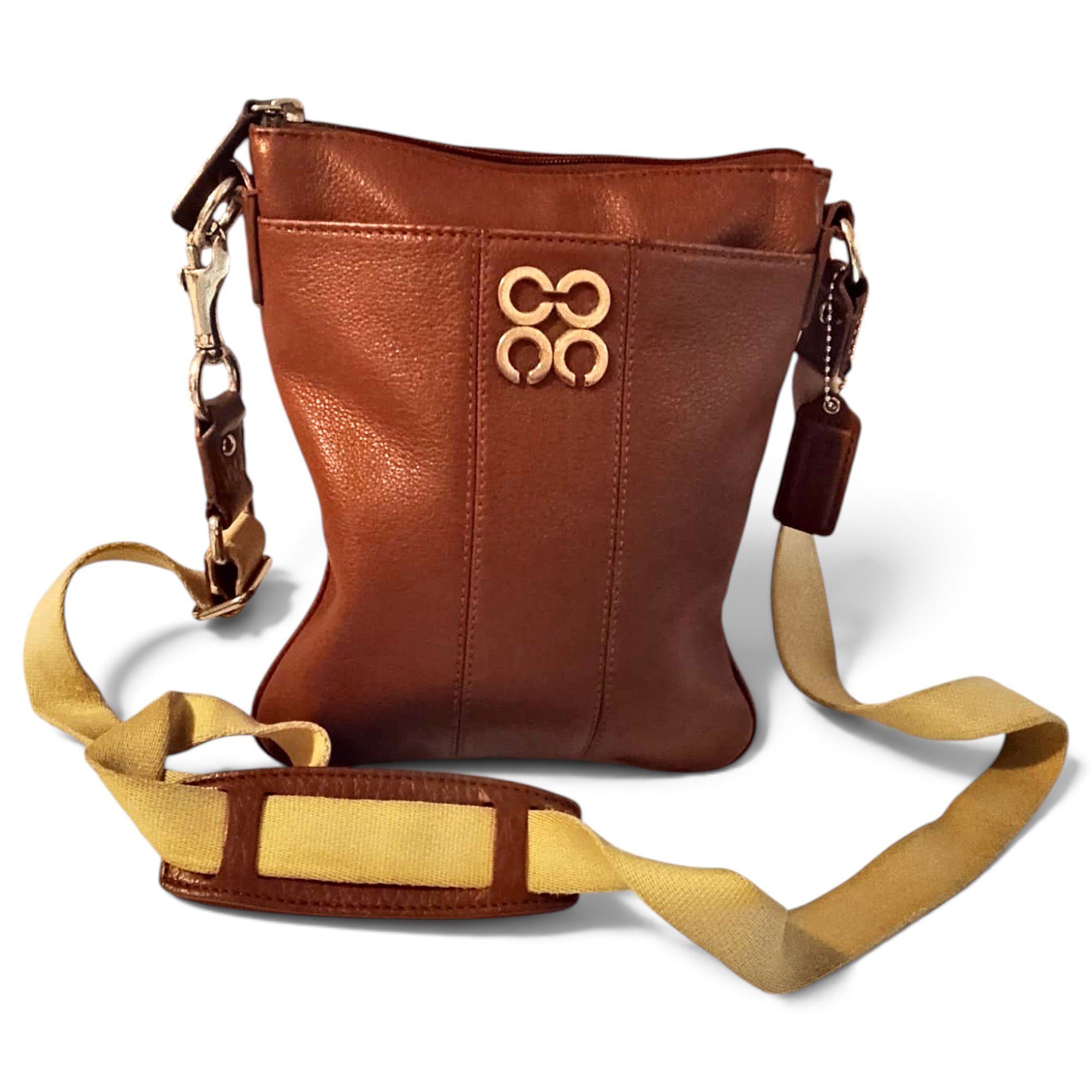 Leather crossbody bag