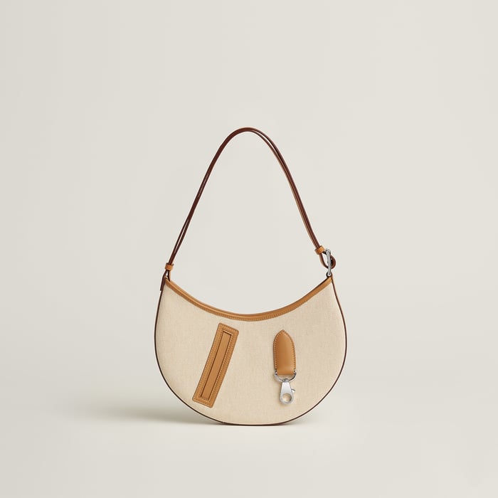 P'tit Arcon Toile & Cuir Bag
