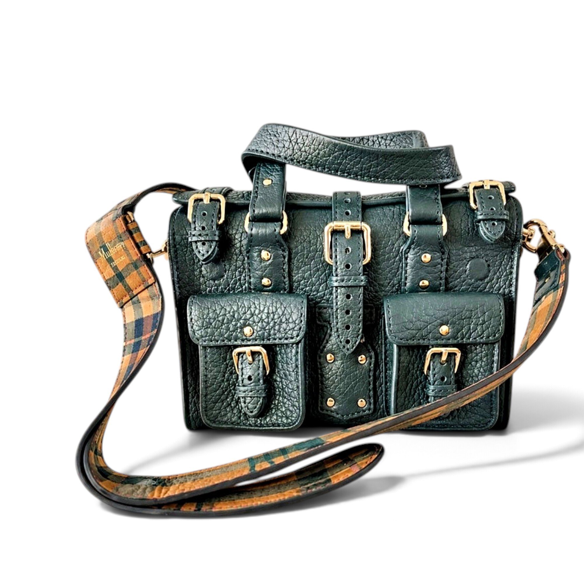 Roxanne leather satchel