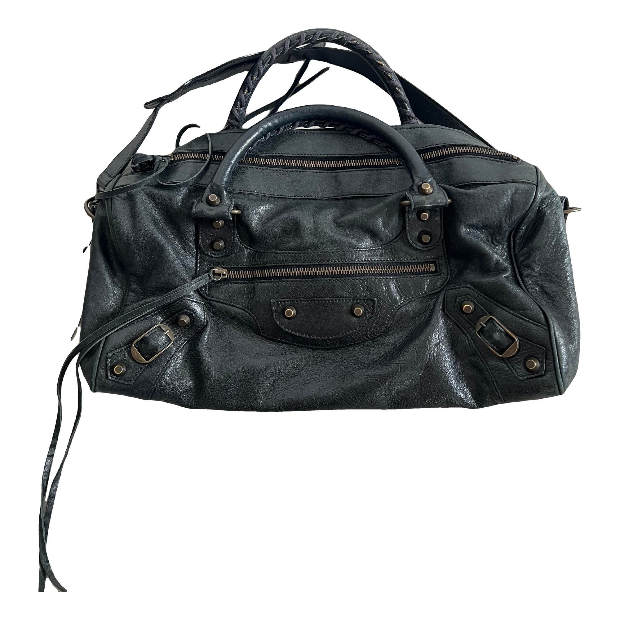 Twiggy leather handbag