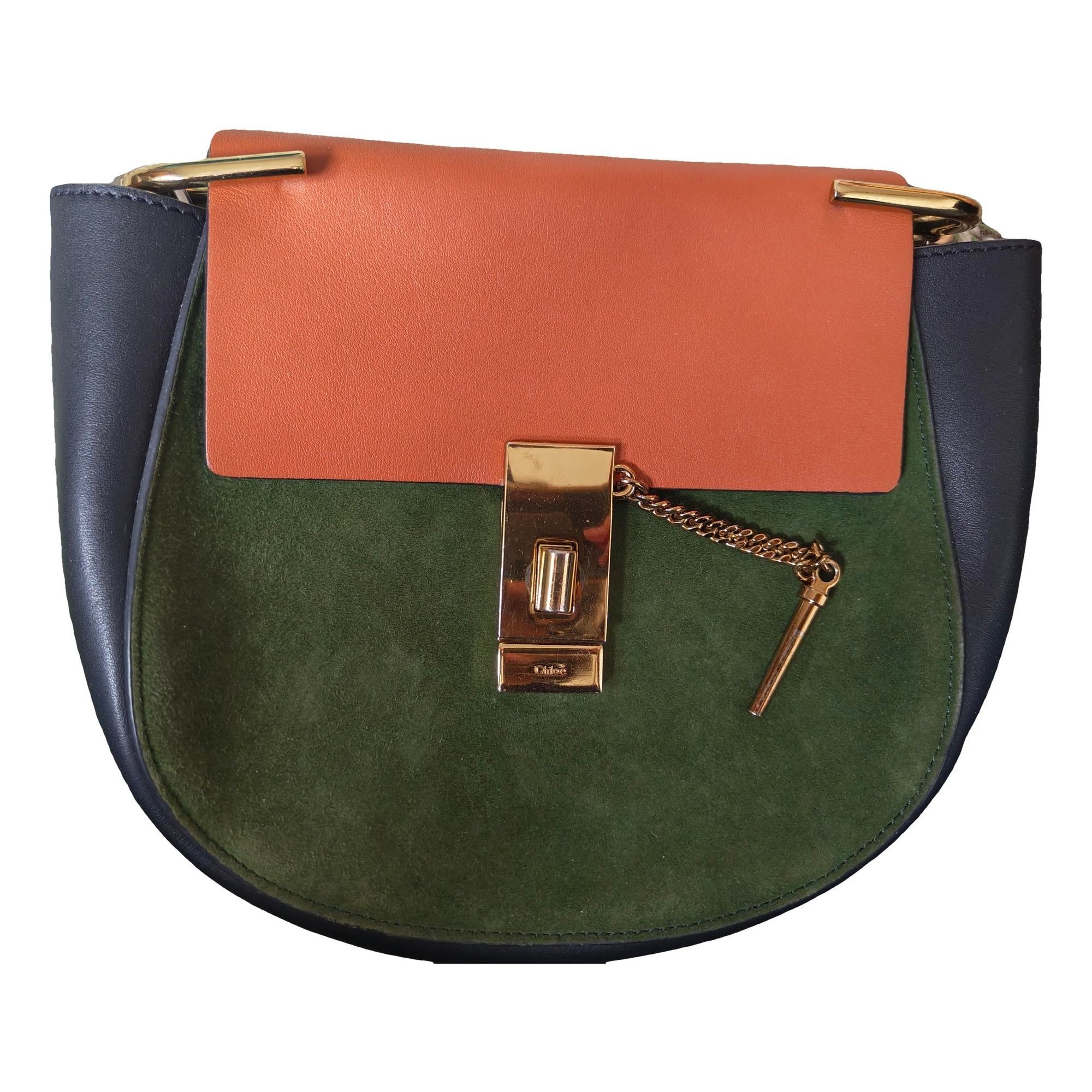 Drew leather crossbody bag