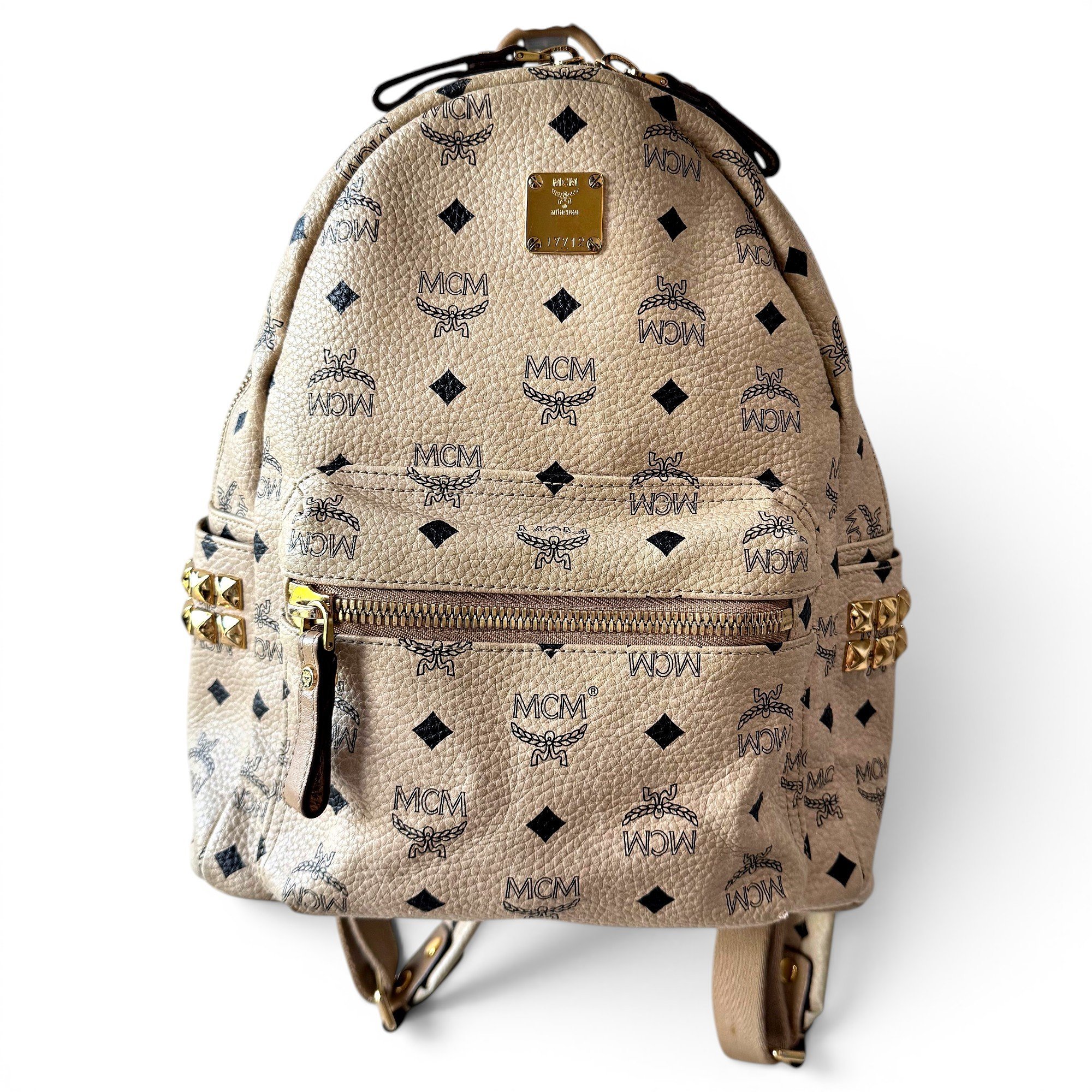 MCM Stark leather backpack