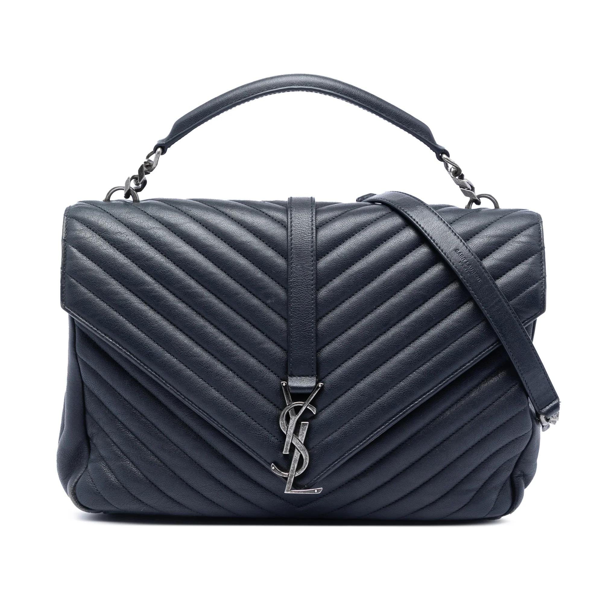 Leather satchel