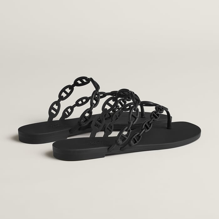 Noir Island Sandal