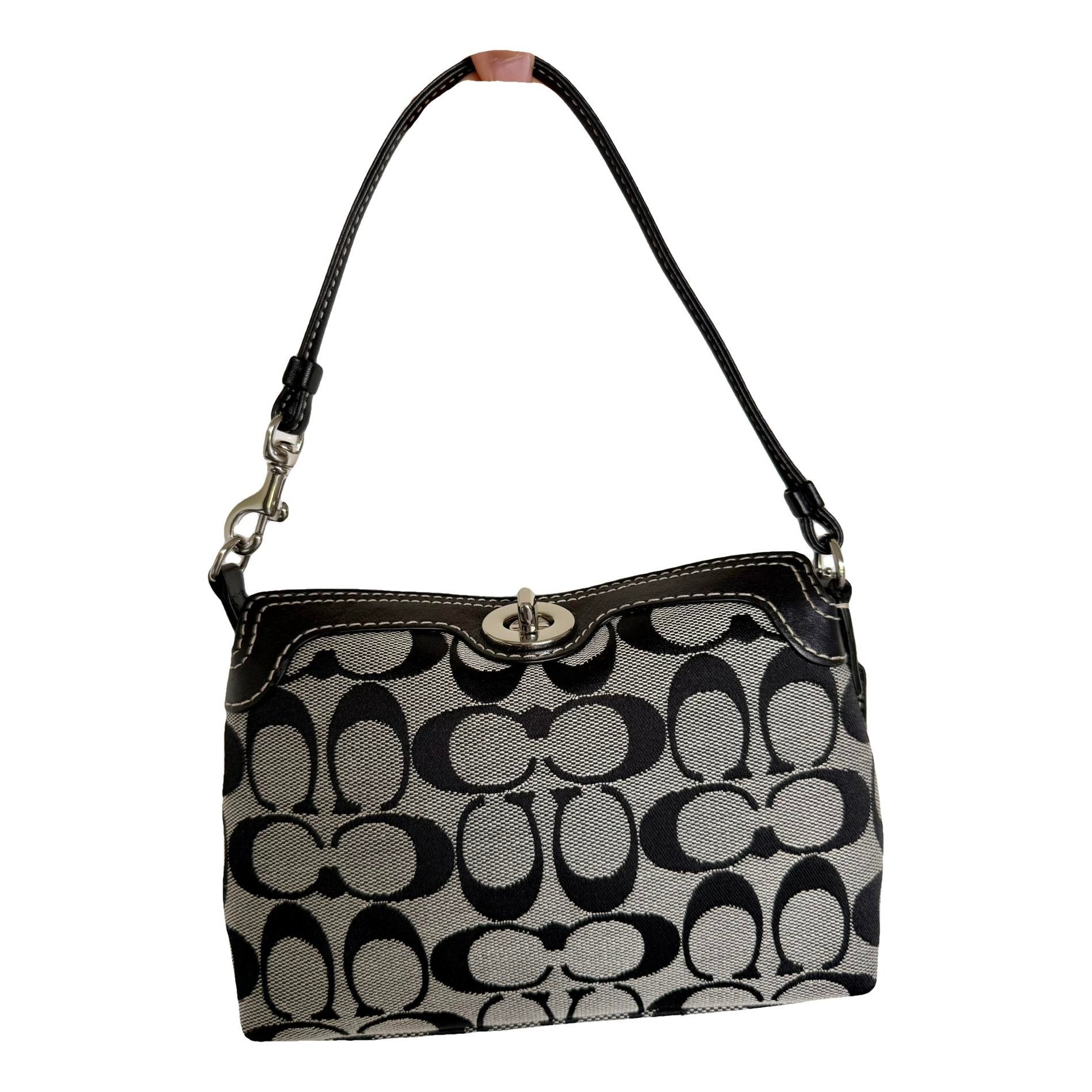 Signature Sufflette cloth handbag
