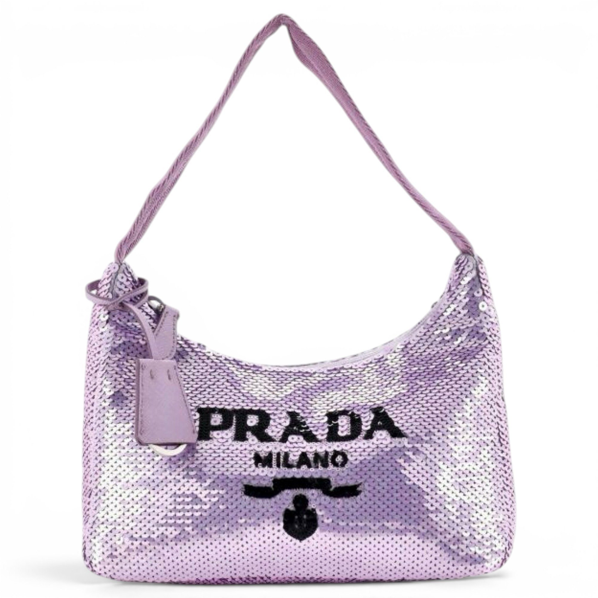Re-Edition 2000 glitter handbag