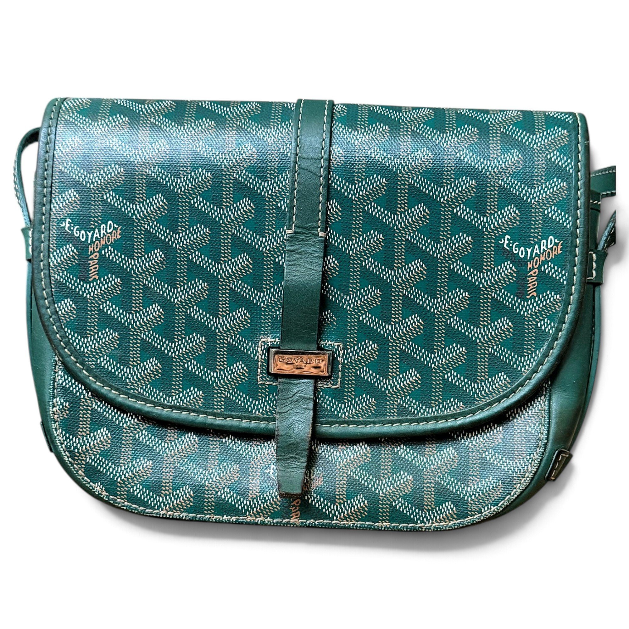 Belvedère leather crossbody bag