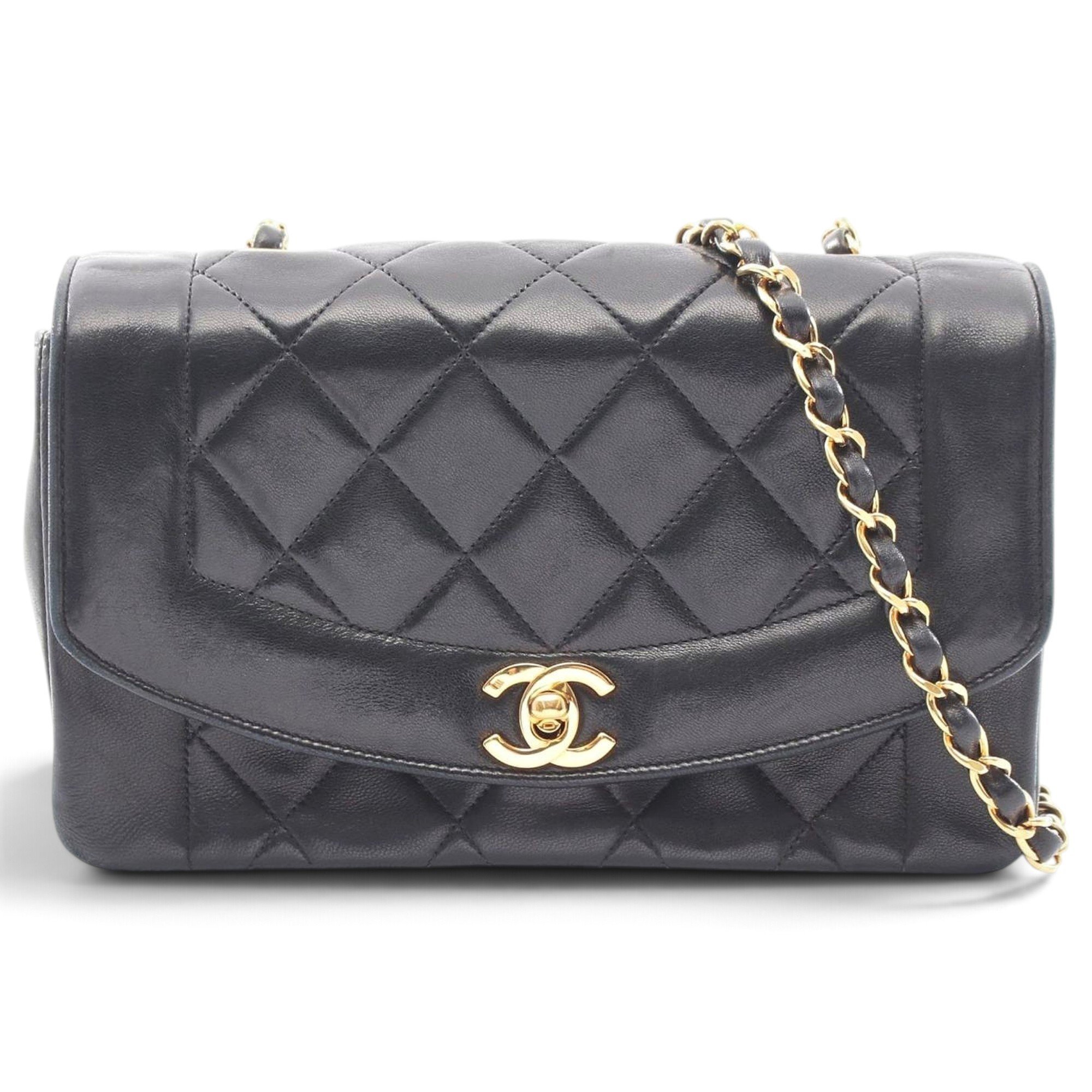 Diana leather handbag
