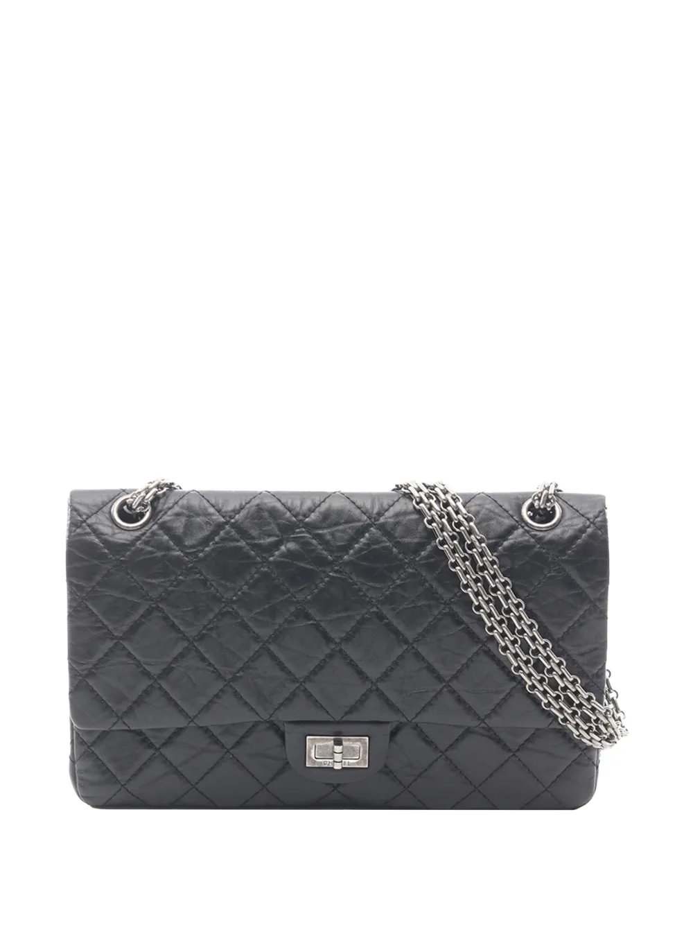 2021-2026 Quilted Aged Calfskin Reissue 2.55 Single Flap 225 shoulder bag