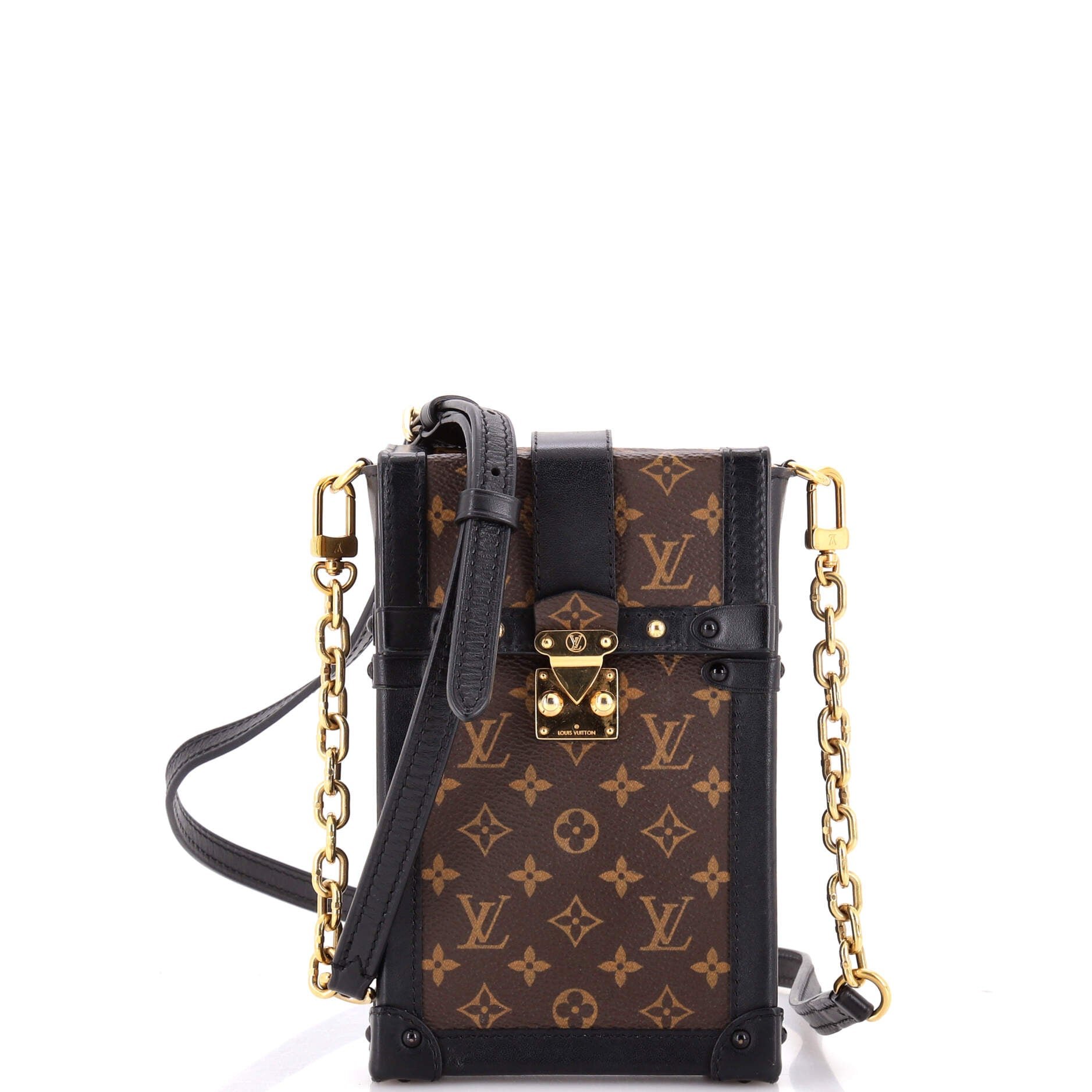 Vertical Trunk Pochette Monogram Canvas