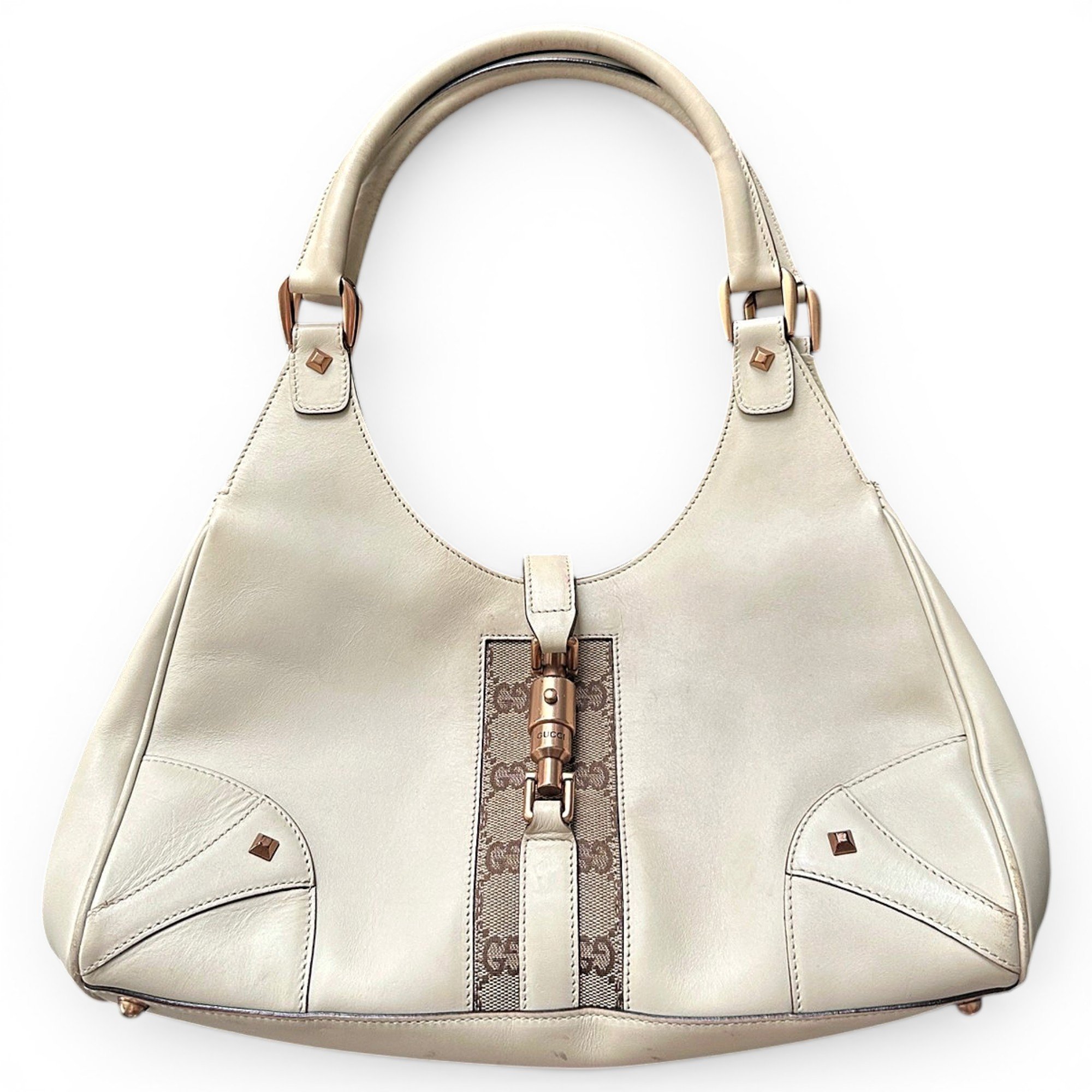 Hobo leather handbag