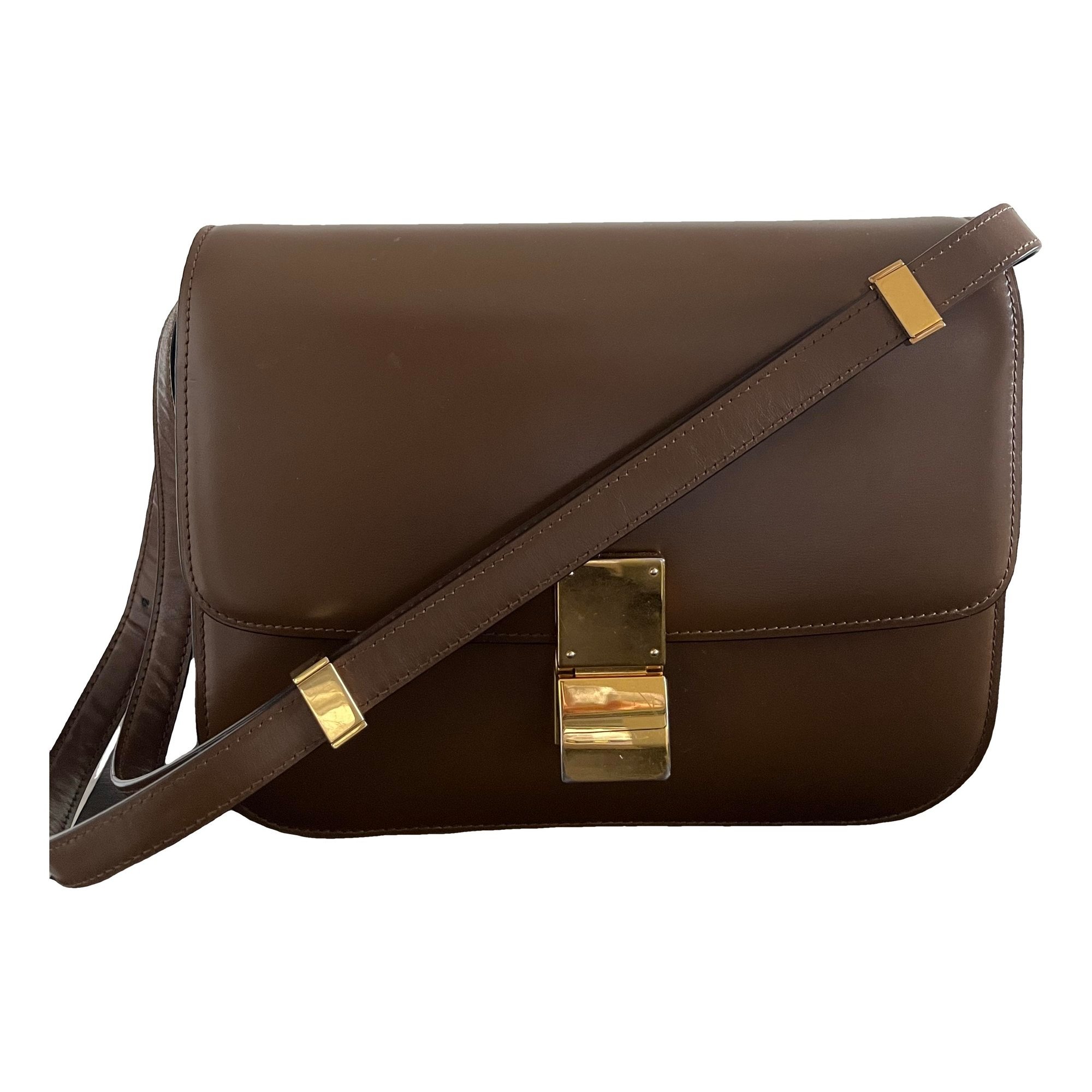 Classic leather handbag