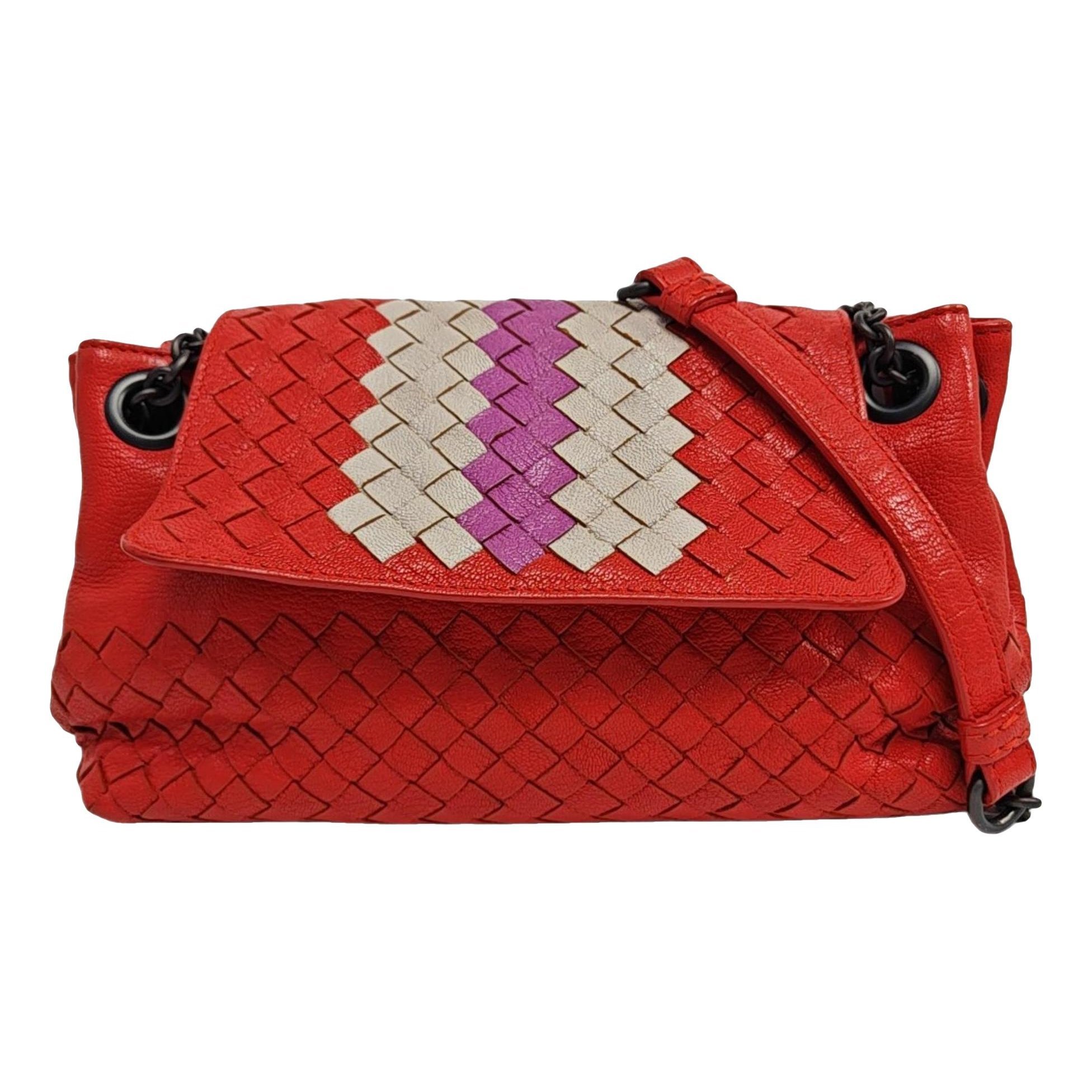 Olimpia leather crossbody bag