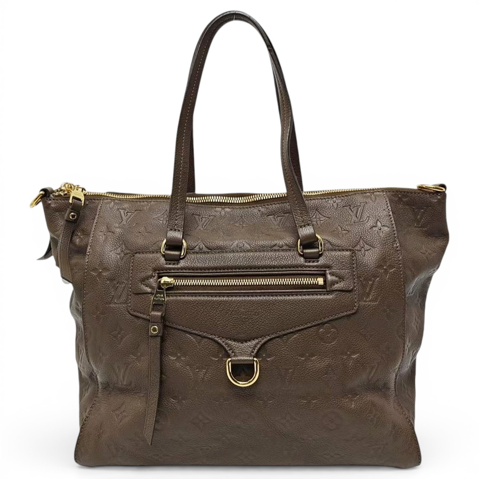 Lumineuse leather handbag