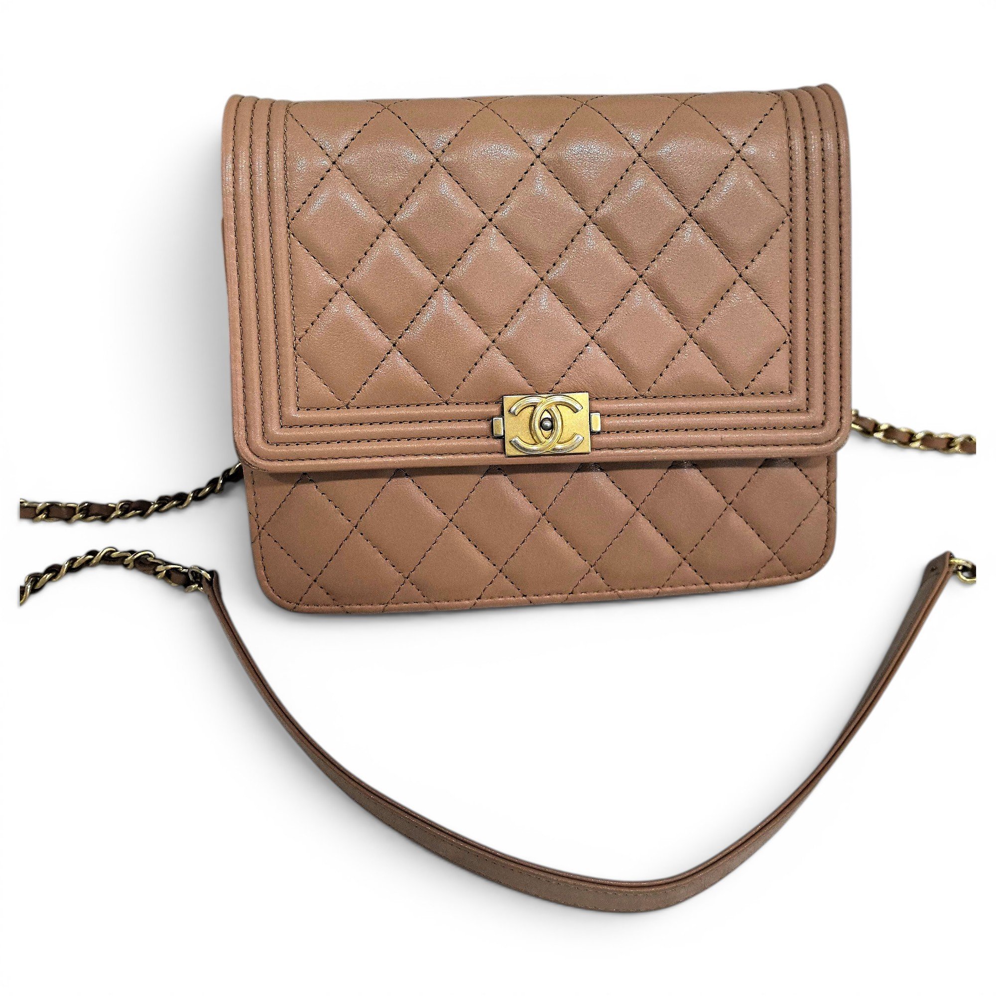 Leather crossbody bag