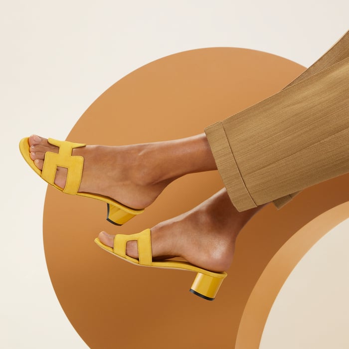 Jaune Bouton d'Or Oasis Sandal