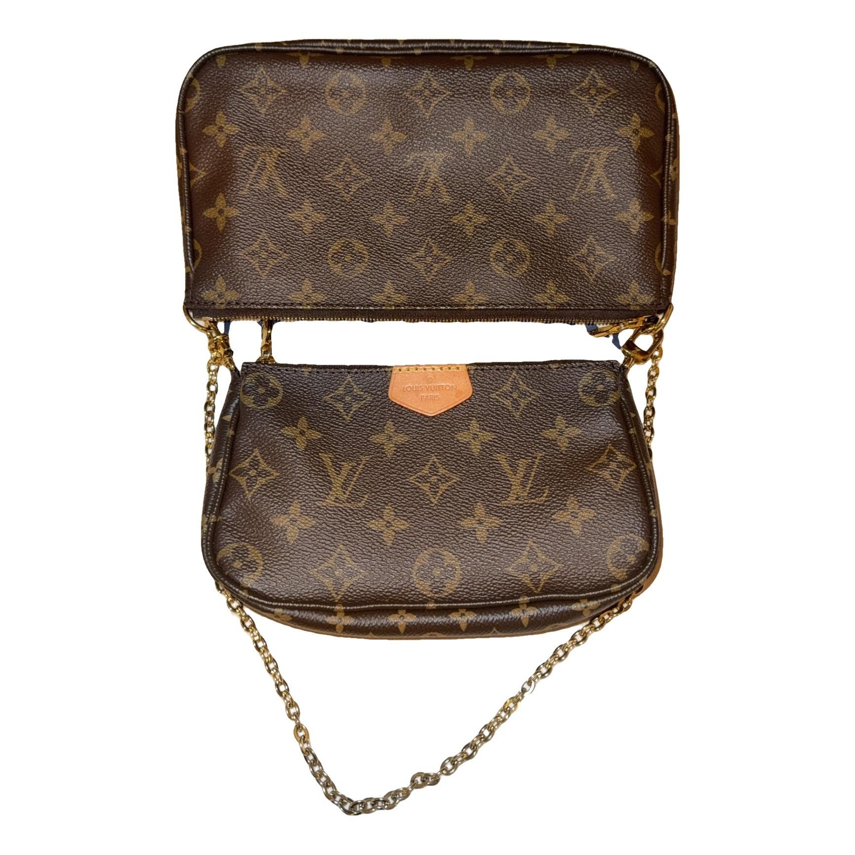 Multi Pochette Accessoires leather handbag