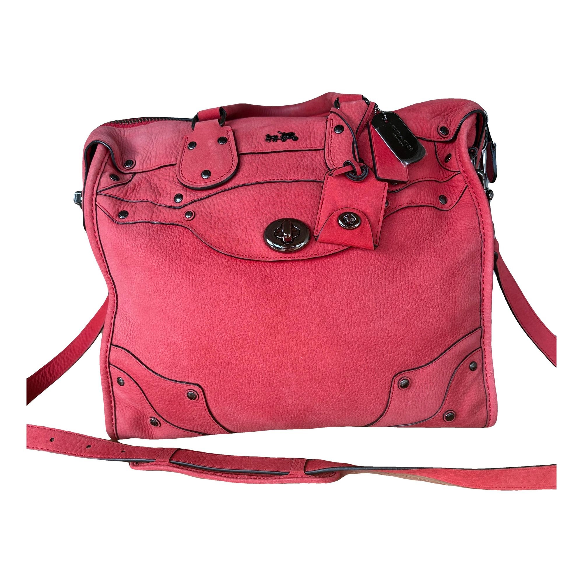Leather satchel