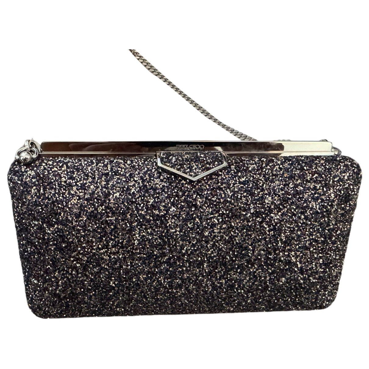 Sweetie glitter clutch bag