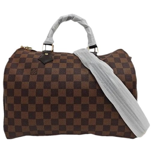Nano Speedy / Mini HL leather handbag