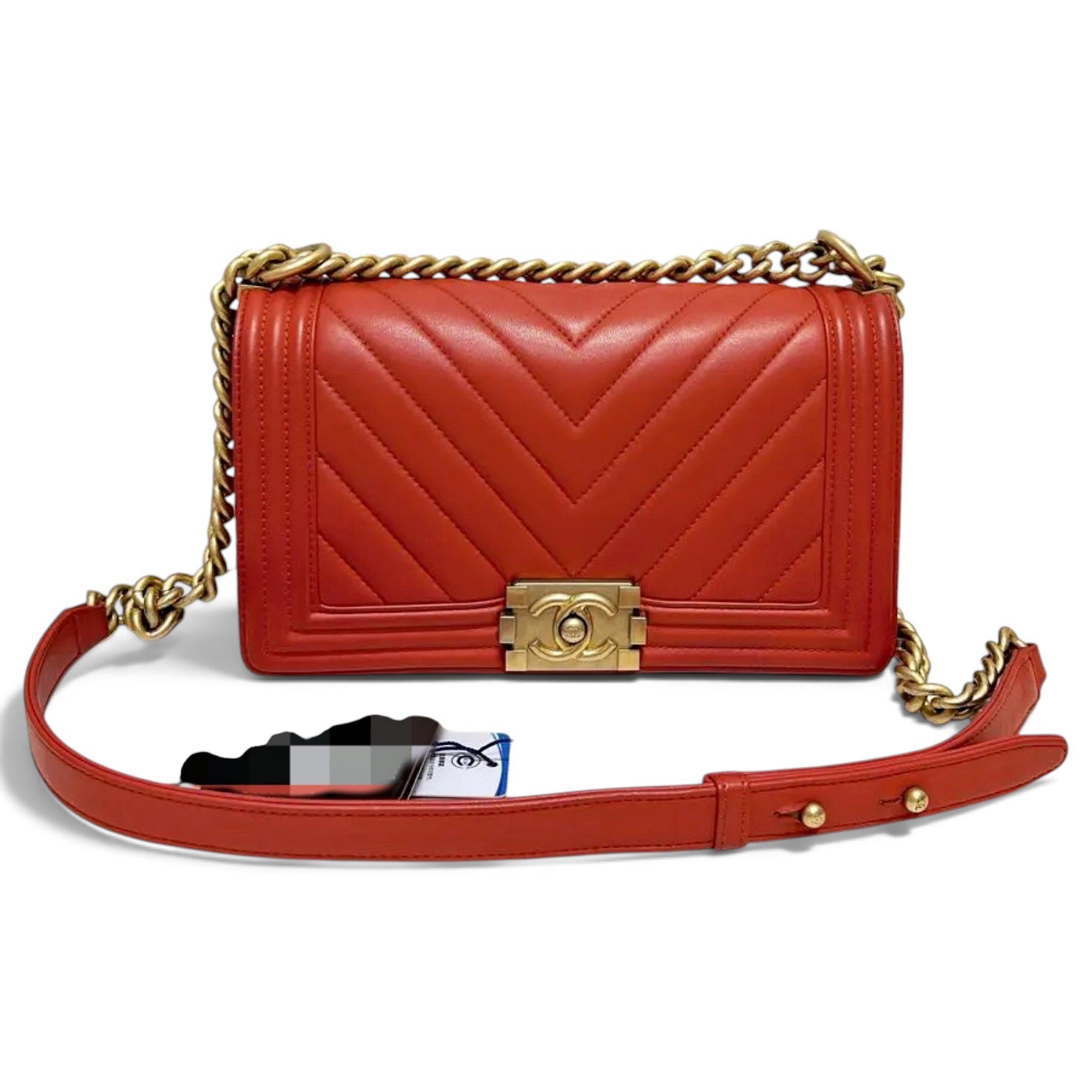 Boy leather handbag