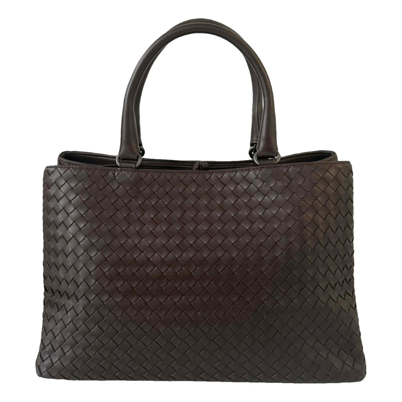 Leather tote