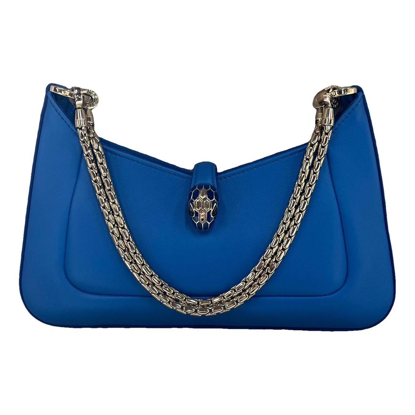Serpenti leather handbag