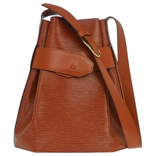 Sac d'épaule leather handbag