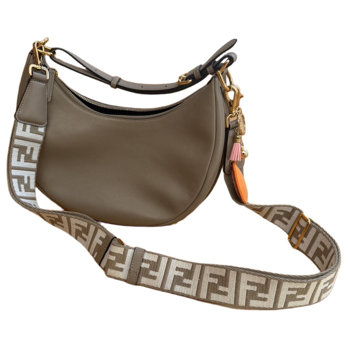 Fendigraphy leather bag