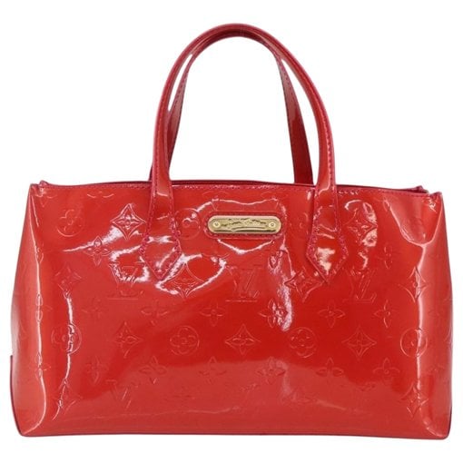 Wilshire patent leather handbag