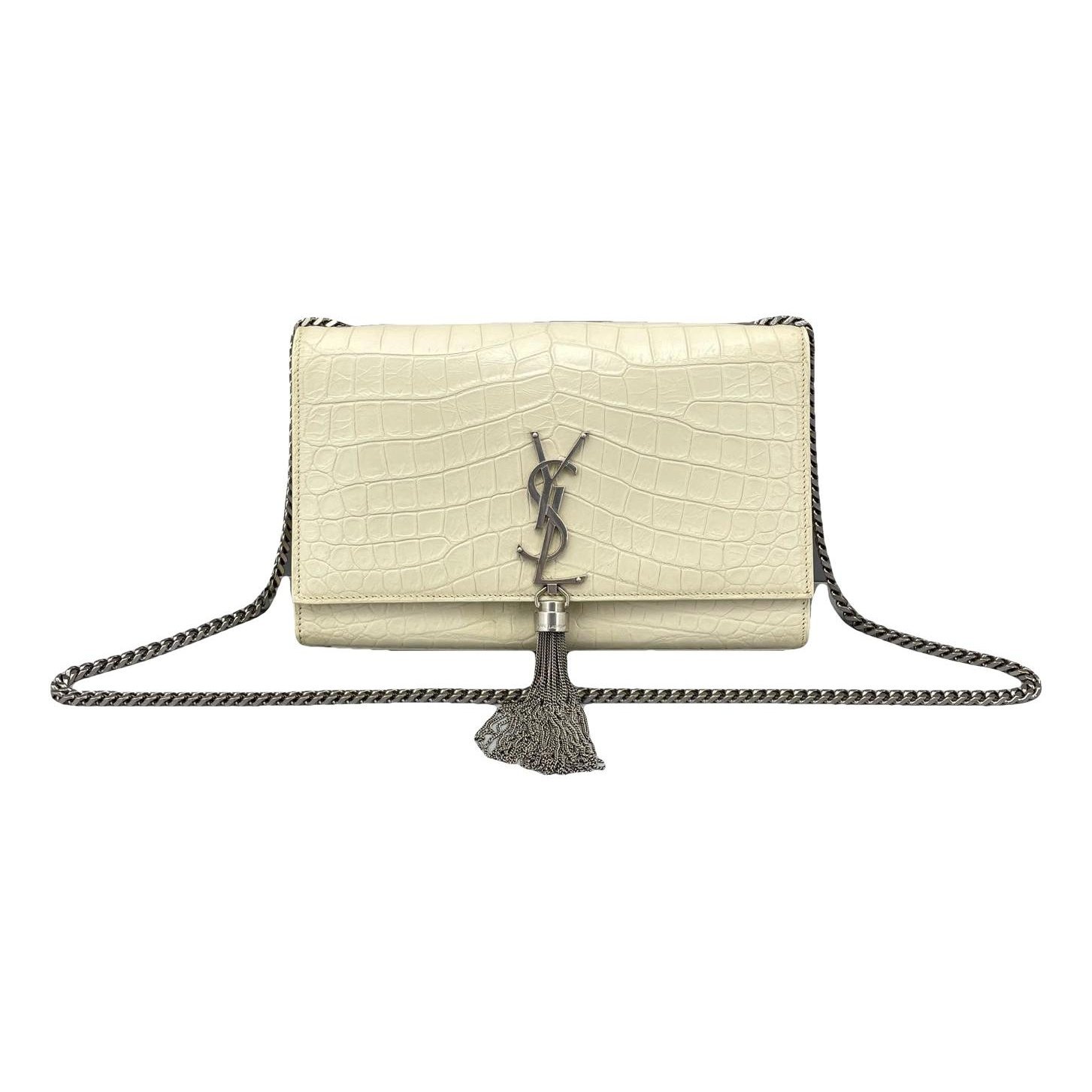 Pompom Kate leather handbag