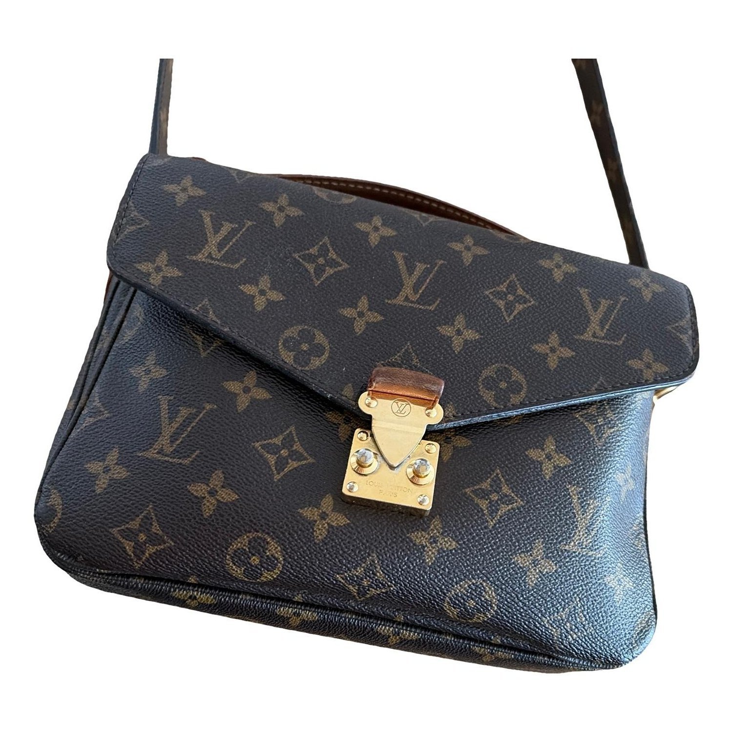 Metis leather crossbody bag
