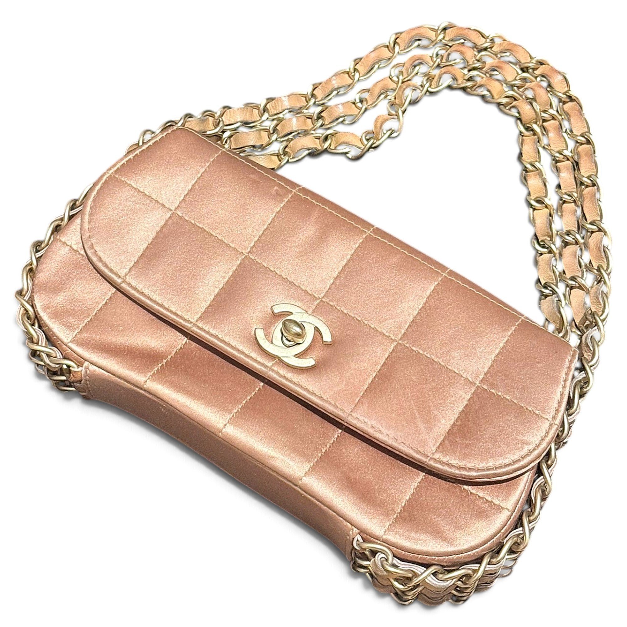 Chain Around silk mini bag