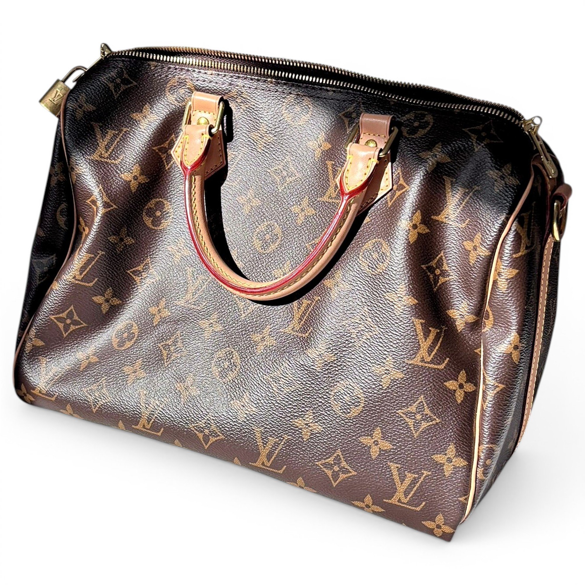 Speedy Bandoulière leather handbag