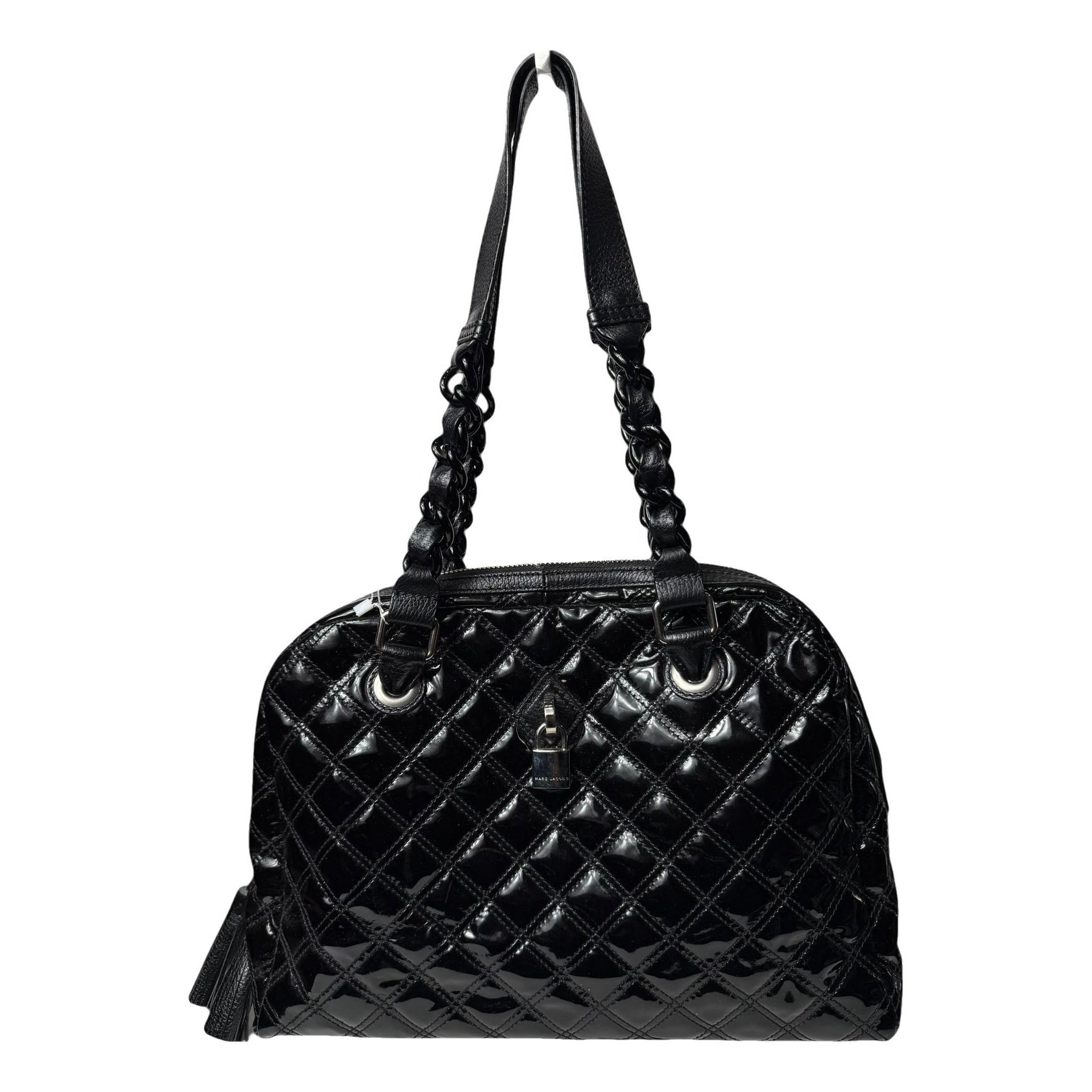 Patent leather bag