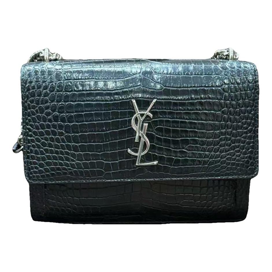 Sunset leather handbag
