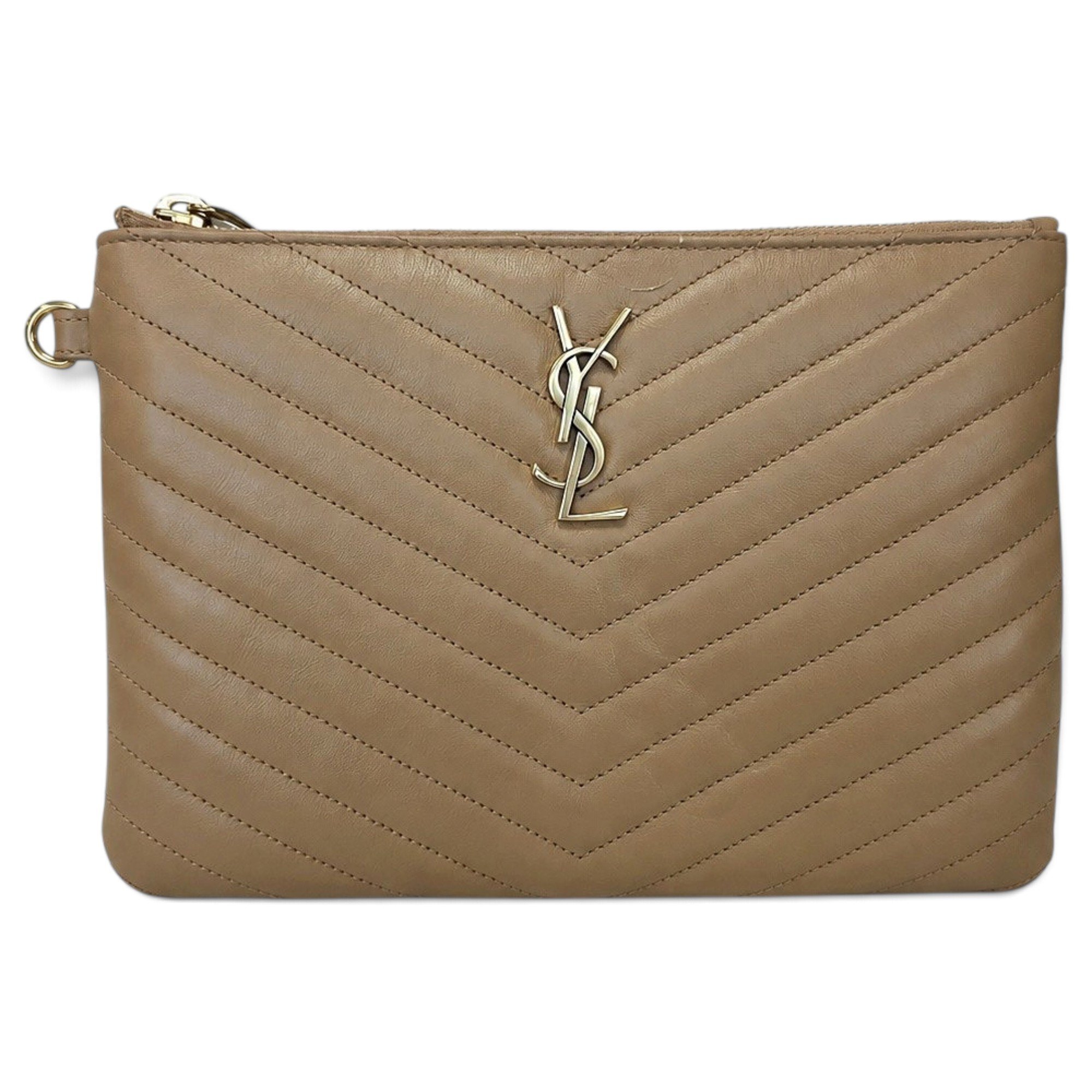 New Jolie leather clutch bag