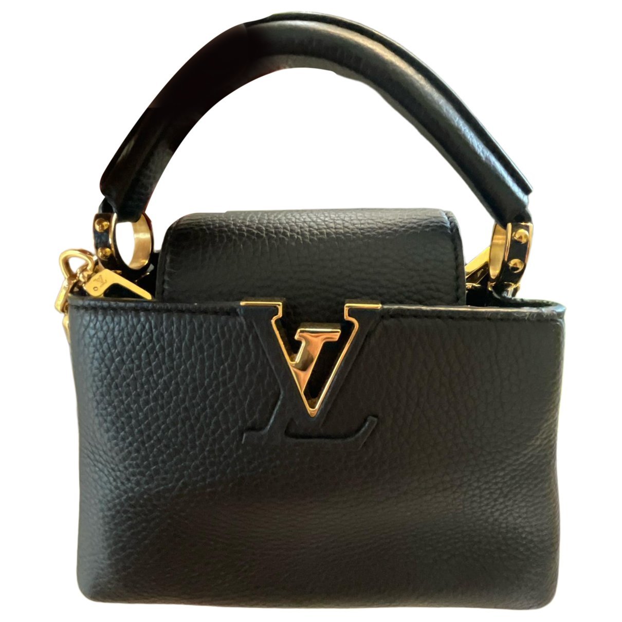 Capucines leather handbag