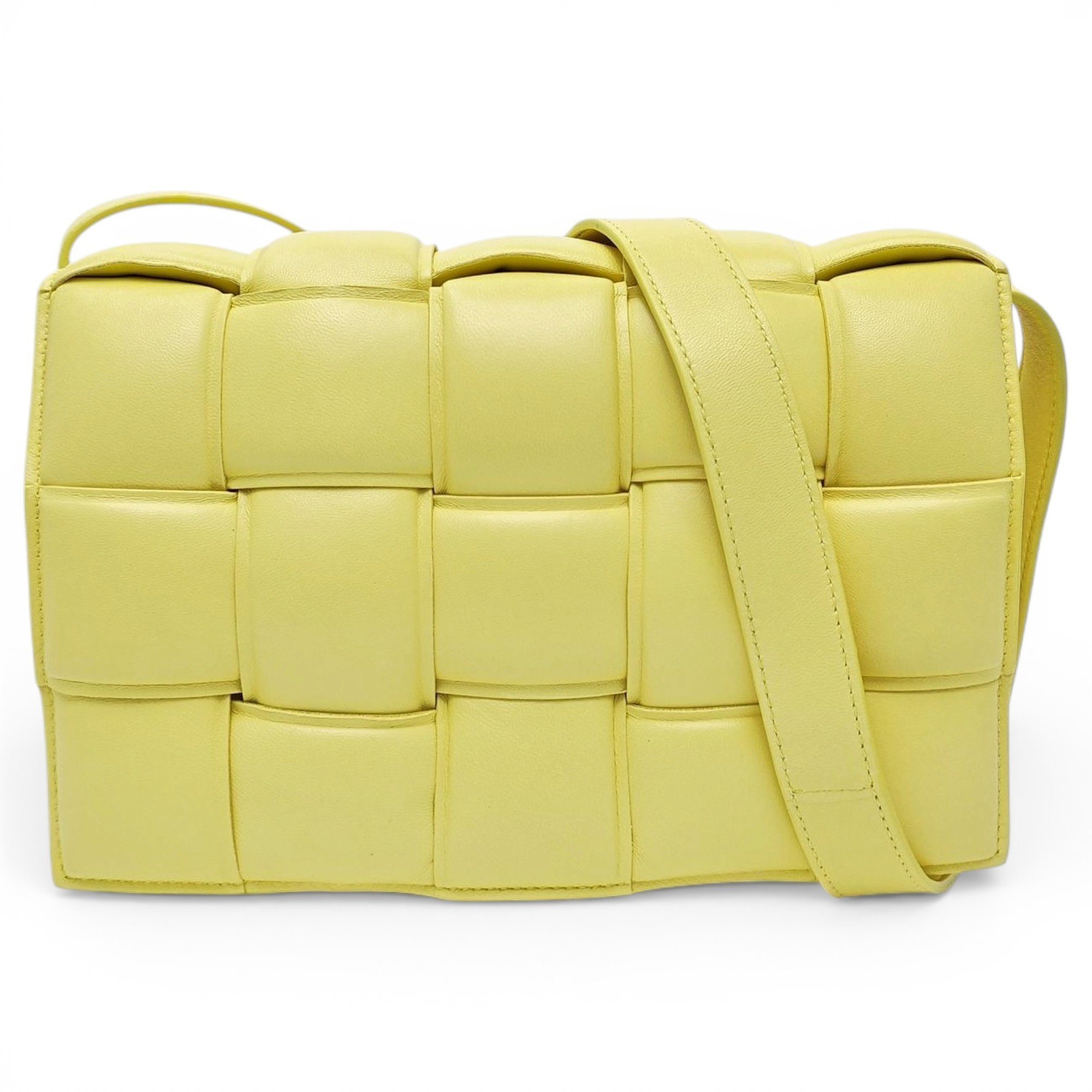 Cassette Padded leather crossbody bag