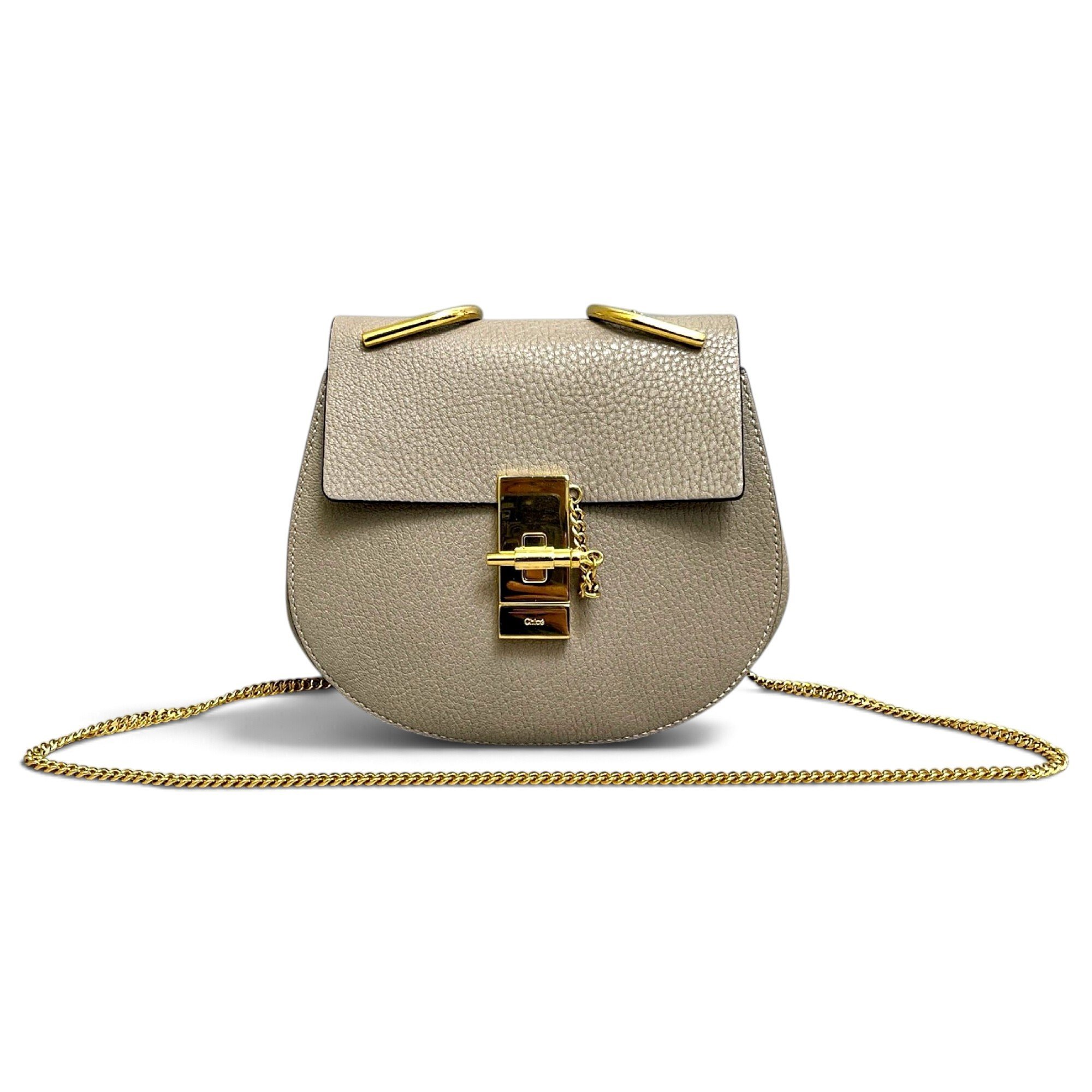 Drew leather crossbody bag