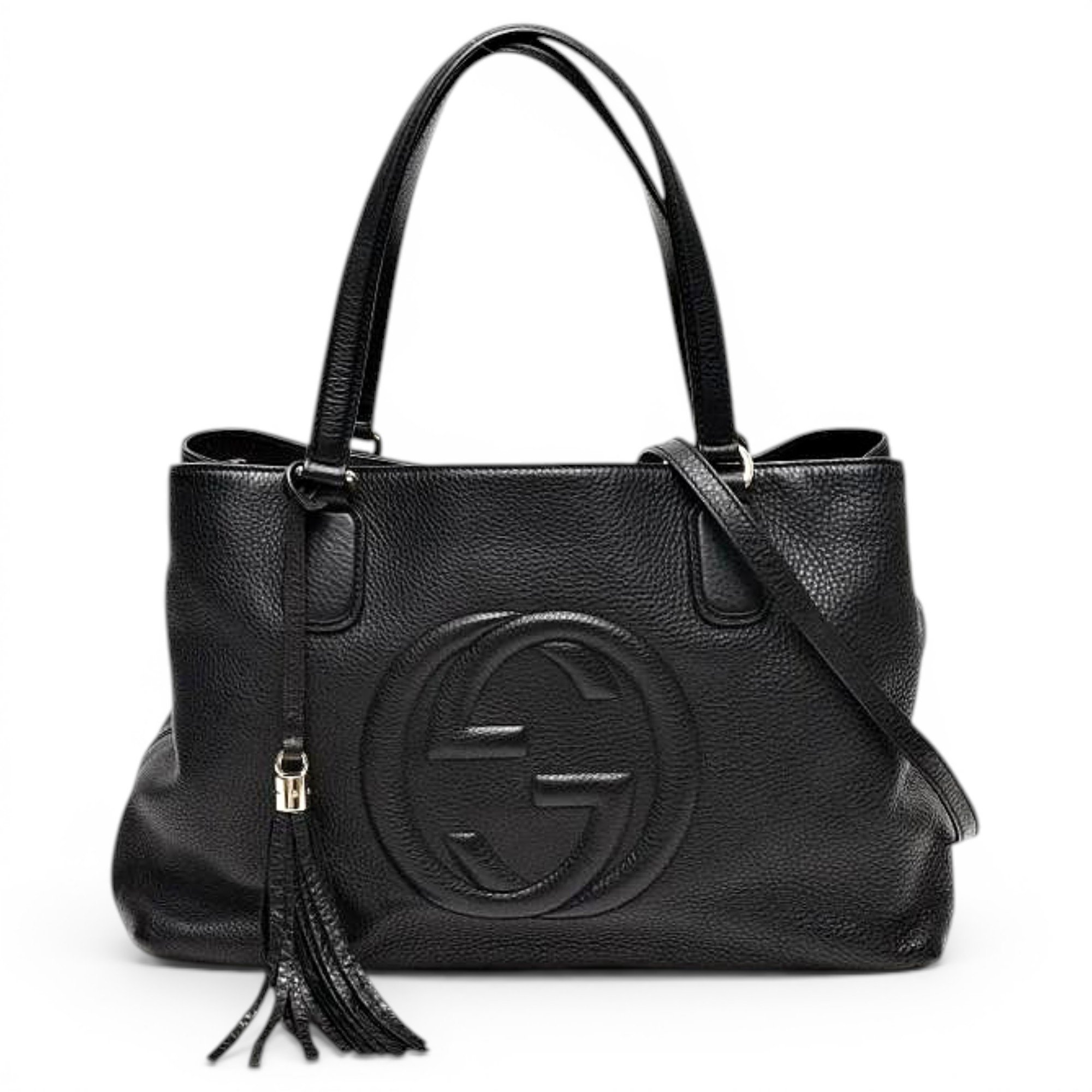Soho leather tote