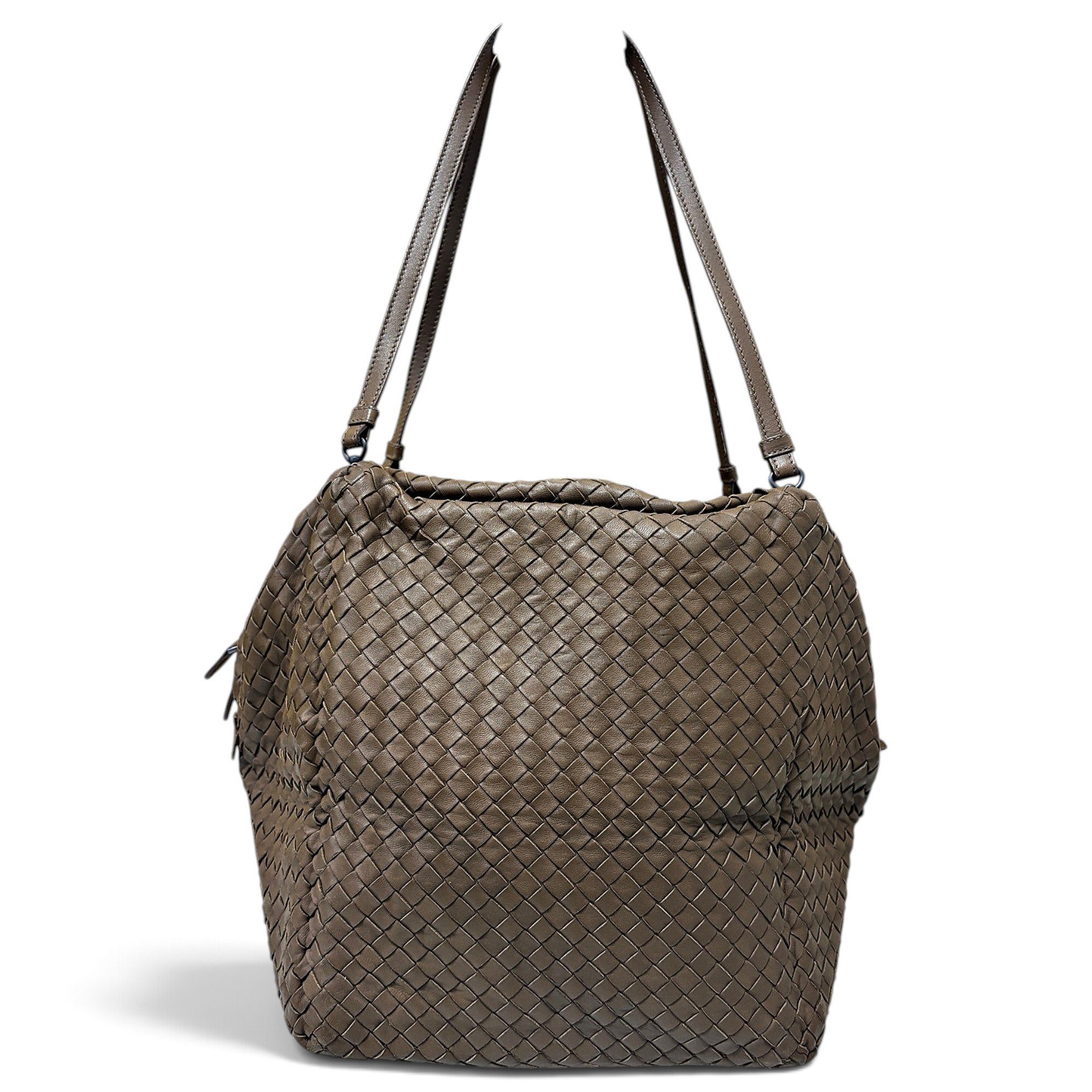 Leather handbag