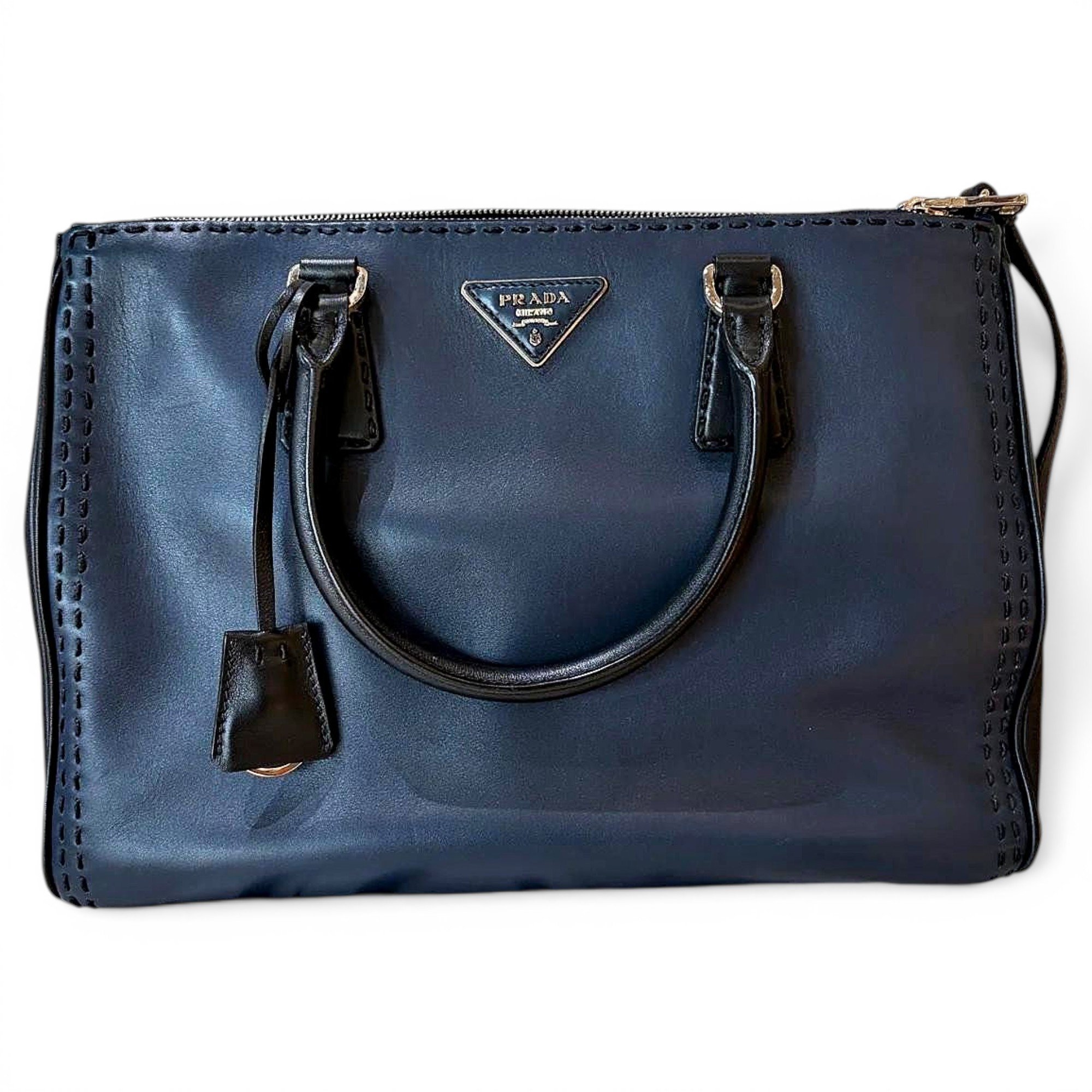 Pionnière leather tote