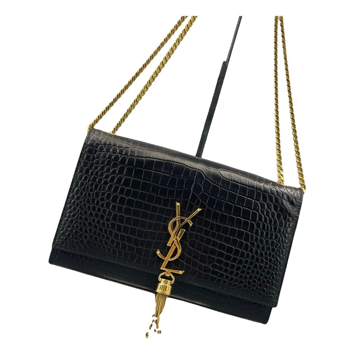 Pompom Kate leather handbag