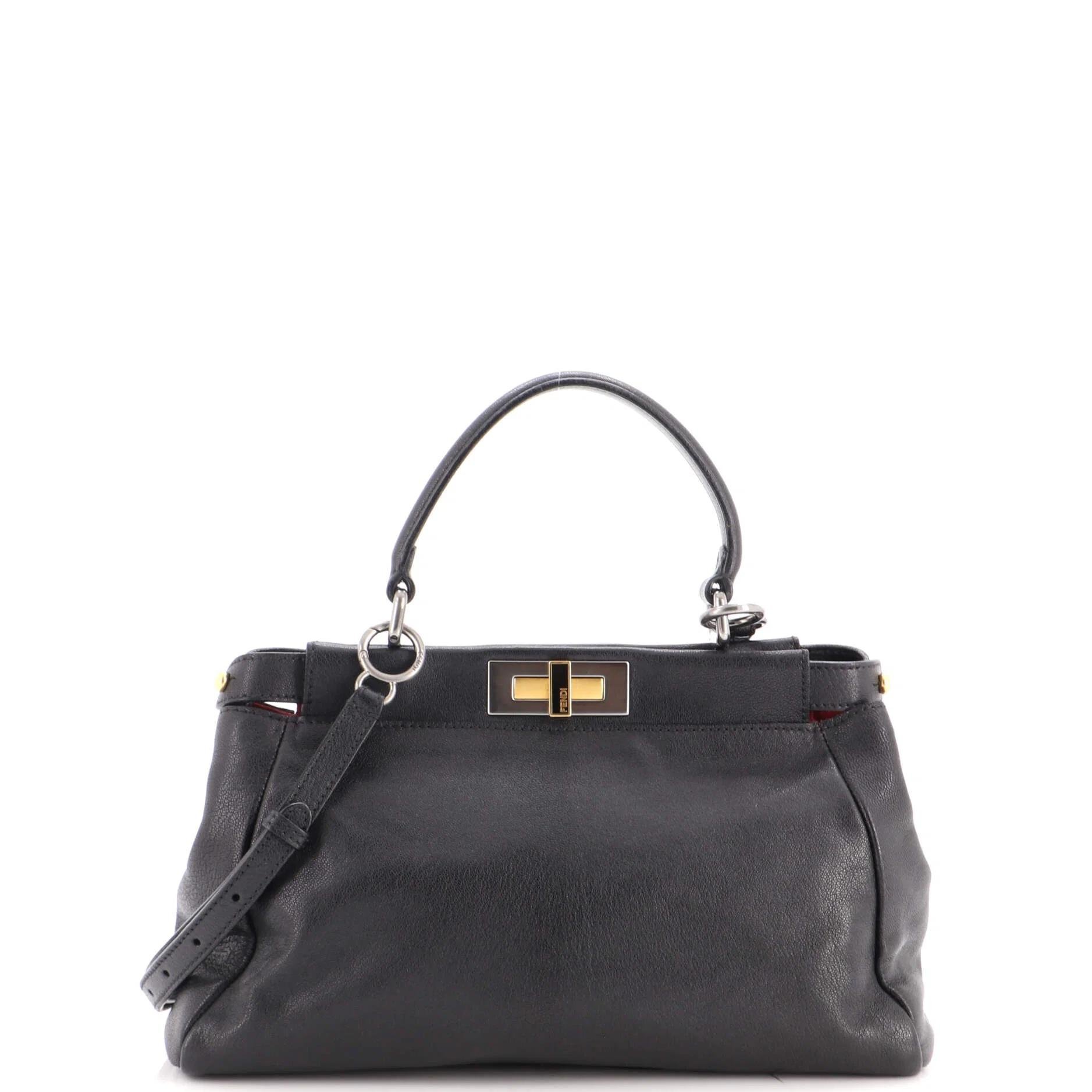 Leather handbag