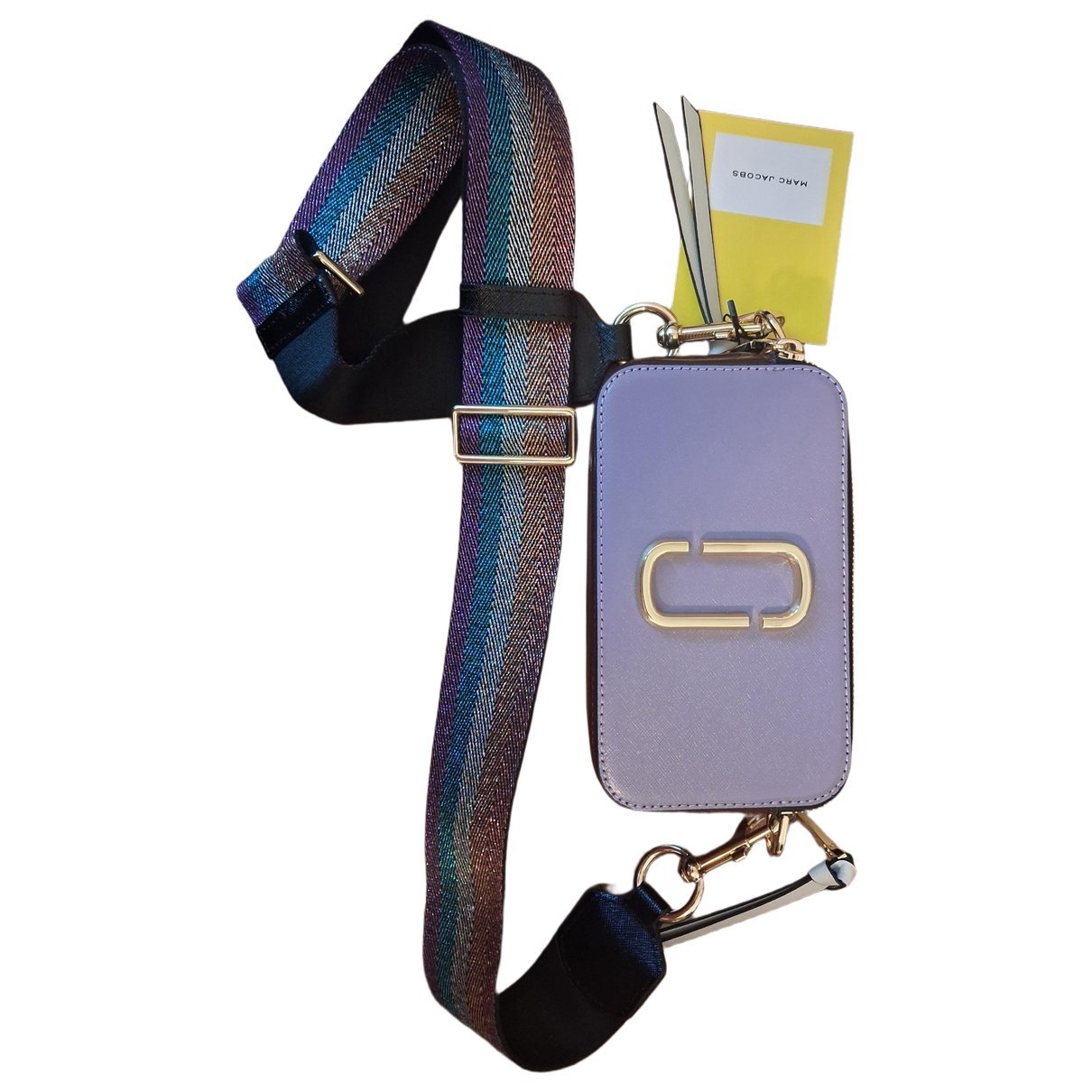 Snapshot leather crossbody bag