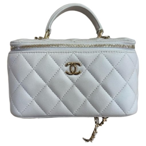 Vanity leather mini bag