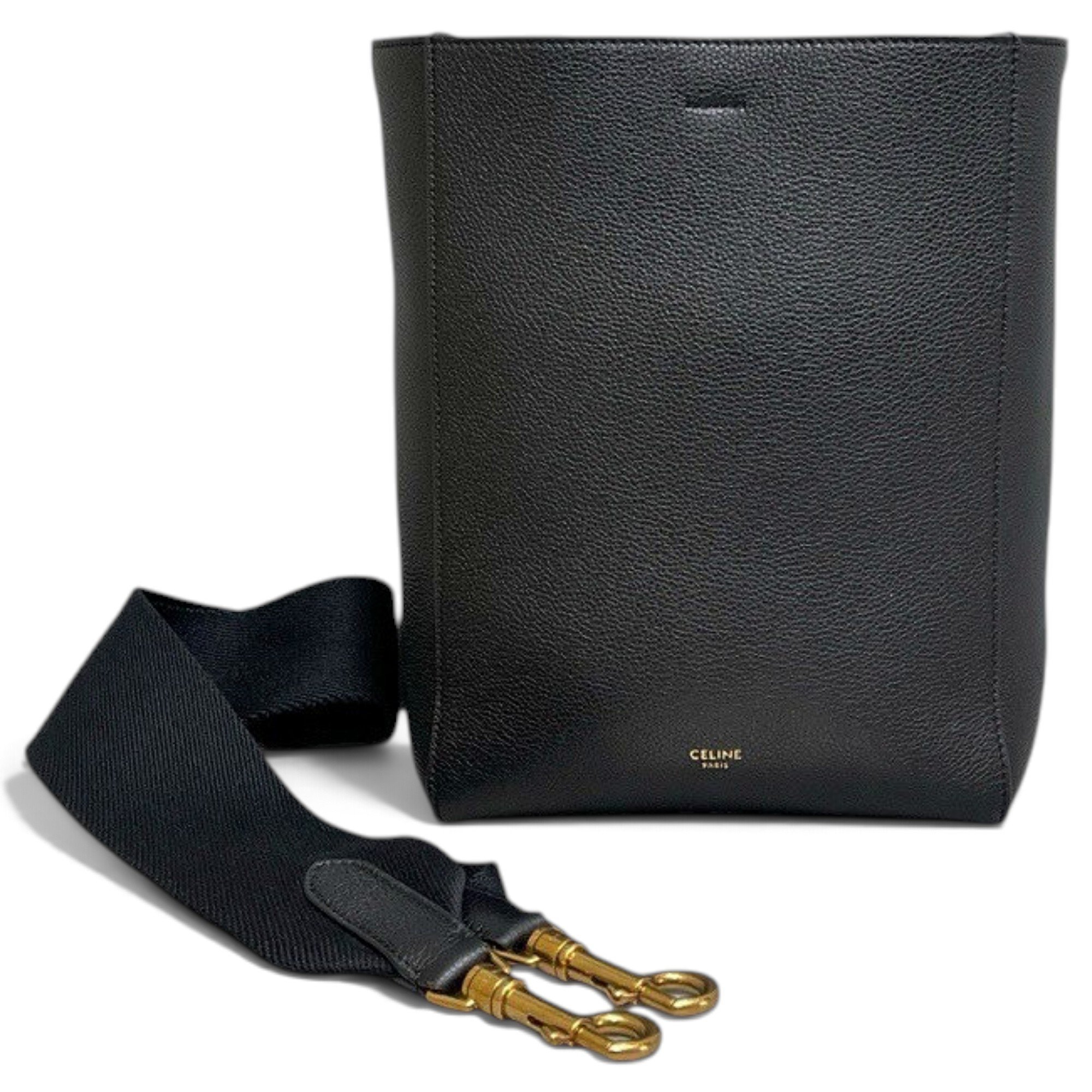 Seau Sangle leather tote